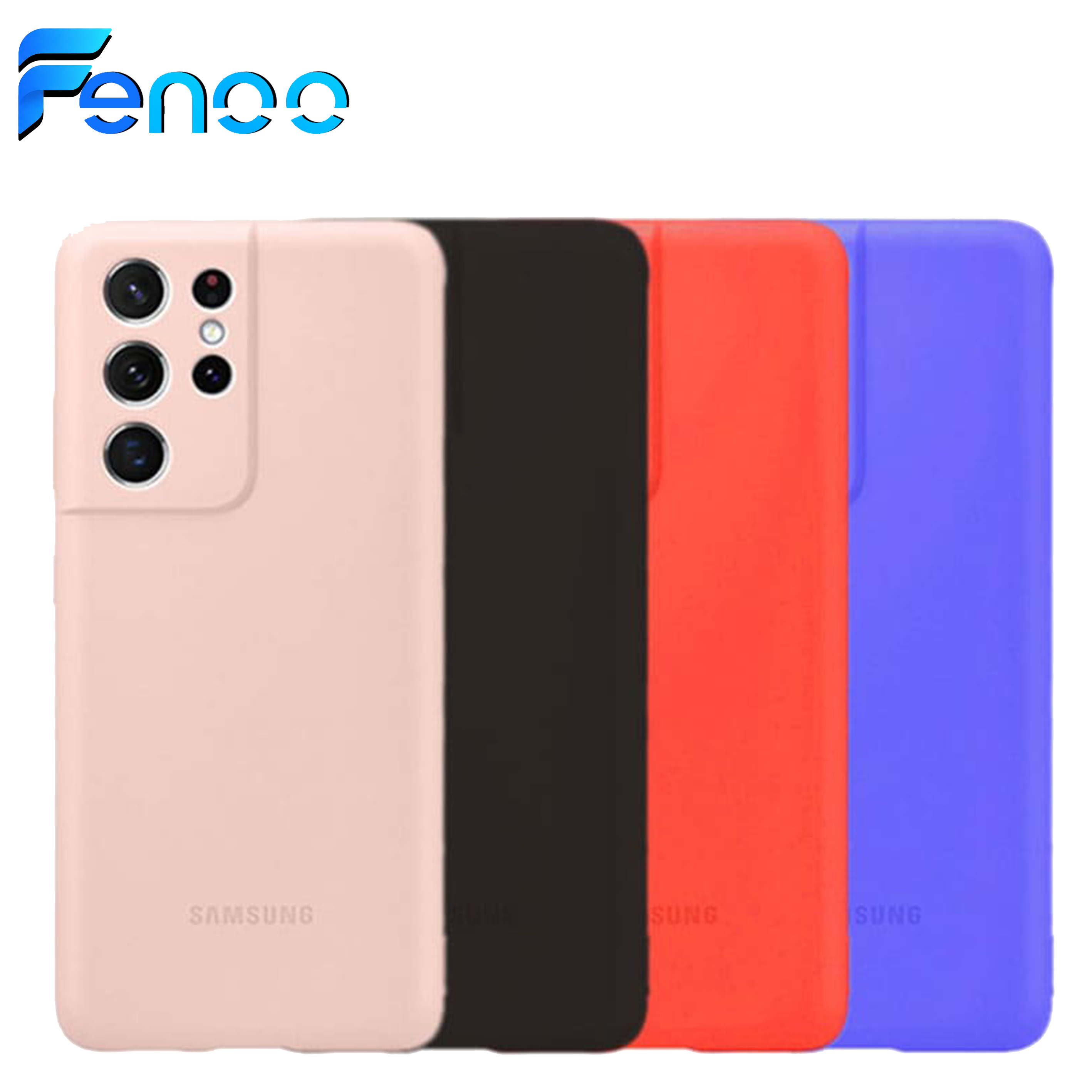 بک کاور و گارد سیلیکونی SAMSUNG S22 ULTRA