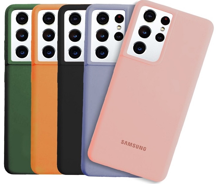 بک کاور و گارد سیلیکونی SAMSUNG s21 ultra