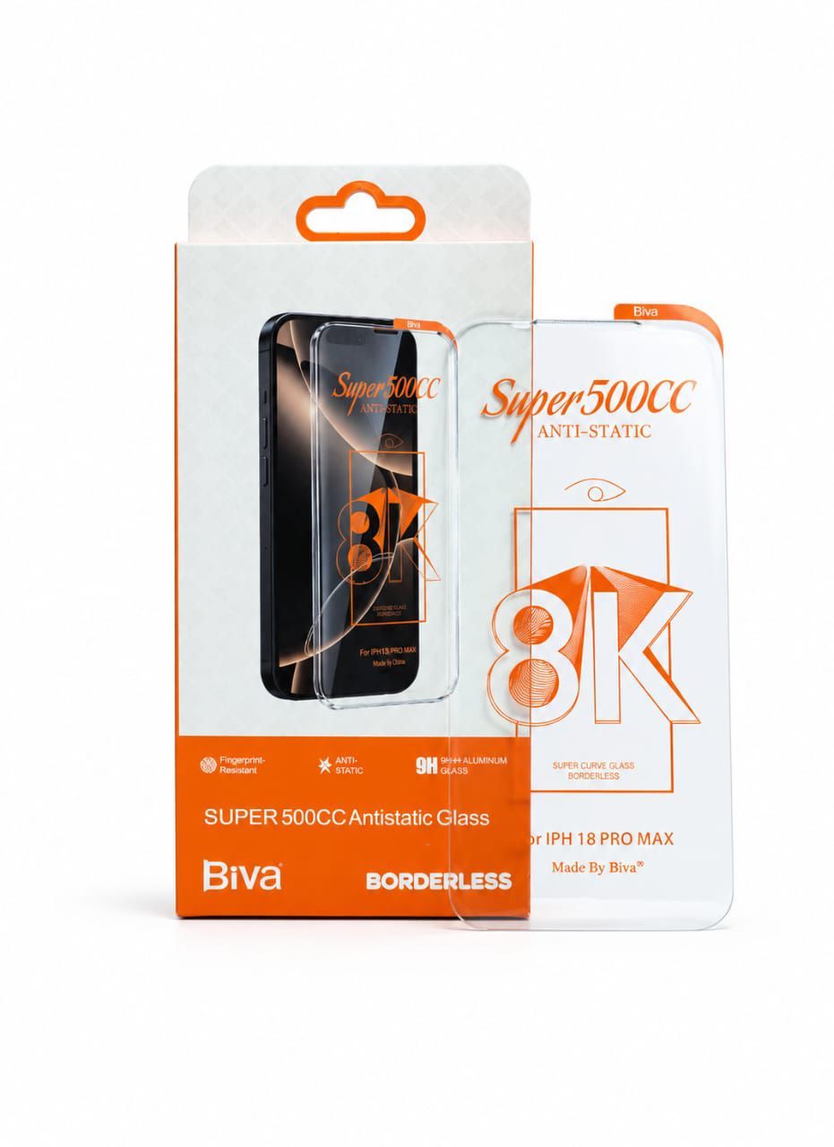 گلس و محافظ صفحه نمایش IPONE 18 PROMAX برند BIVA